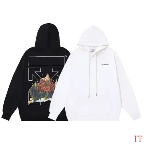 Cheap Off-White Hoodies Long Sleeved For Unisex #1396287 Replica Wholesale [$52.00 USD] [ITEM#1396287] on Replica Off-White Hoodies