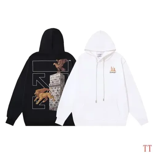 Cheap Off-White Hoodies Long Sleeved For Unisex #1396297 Replica Wholesale [$52.00 USD] [ITEM#1396297] on Replica Off-White Hoodies