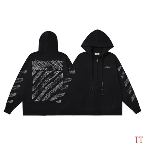 Cheap Off-White Hoodies Long Sleeved For Unisex #1396310 Replica Wholesale [$64.00 USD] [ITEM#1396310] on Replica Off-White Hoodies