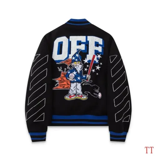 Cheap Off-White Jackets Long Sleeved For Unisex #1396330 Replica Wholesale [$98.00 USD] [ITEM#1396330] on Replica Off-White Jackets