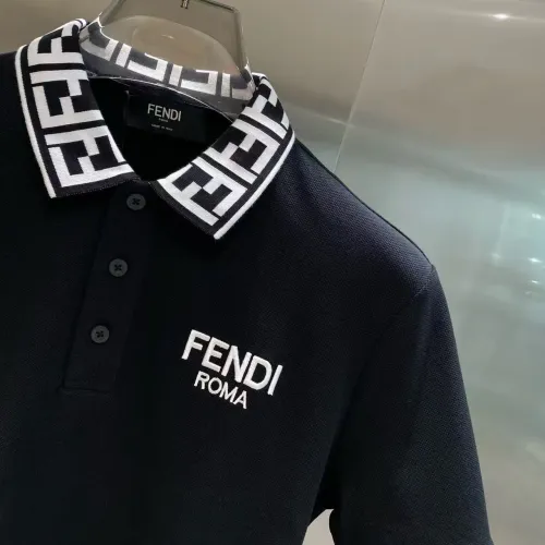 Cheap Fendi T-Shirts Short Sleeved For Men #1396355 Replica Wholesale [$42.00 USD] [ITEM#1396355] on Replica Fendi T-Shirts