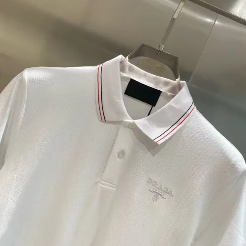 Cheap Prada T-Shirts Short Sleeved For Men #1396357 Replica Wholesale [$42.00 USD] [ITEM#1396357] on Replica Prada T-Shirts