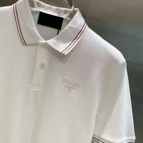 Cheap Prada T-Shirts Short Sleeved For Men #1396357 Replica Wholesale [$42.00 USD] [ITEM#1396357] on Replica Prada T-Shirts