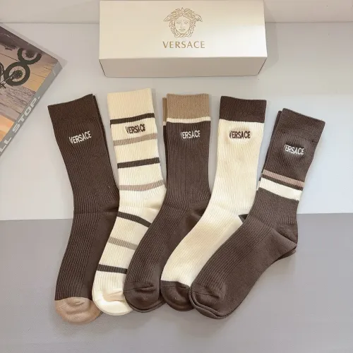 Cheap Versace Socks #1396417 Replica Wholesale [$29.00 USD] [ITEM#1396417] on Replica Versace Socks