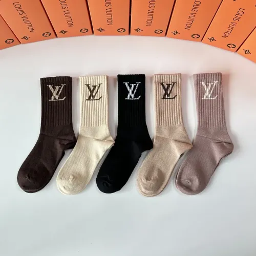 Cheap Louis Vuitton LV Socks #1396437 Replica Wholesale [$29.00 USD] [ITEM#1396437] on Replica Louis Vuitton LV Socks