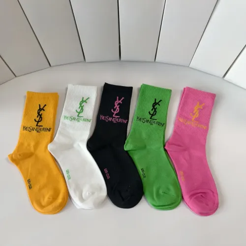 Cheap Yves Saint Laurent YSL Socks #1396458 Replica Wholesale [$29.00 USD] [ITEM#1396458] on Replica Yves Saint Laurent YSL Socks