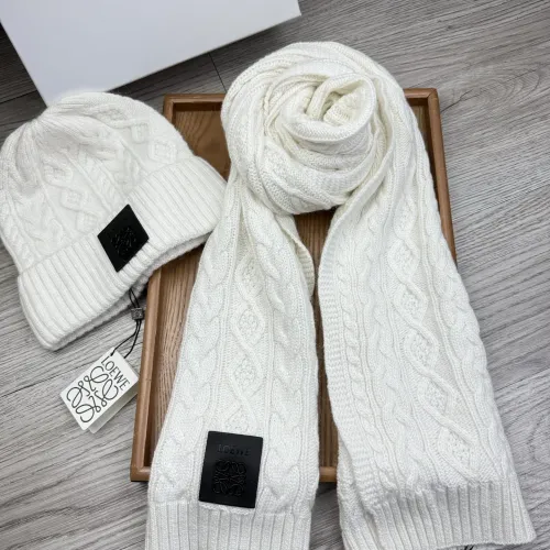 Cheap LOEWE Hat and Scarf Set #1396463 Replica Wholesale [$52.00 USD] [ITEM#1396463] on Replica LOEWE Hat and Scarf and Glove Set