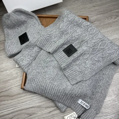 Cheap LOEWE Hat and Scarf Set #1396464 Replica Wholesale [$52.00 USD] [ITEM#1396464] on Replica LOEWE Hat and Scarf and Glove Set