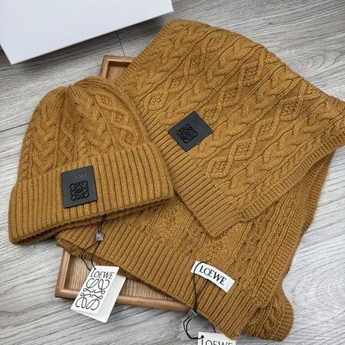 Cheap LOEWE Hat and Scarf Set #1396465 Replica Wholesale [$52.00 USD] [ITEM#1396465] on Replica LOEWE Hat and Scarf and Glove Set