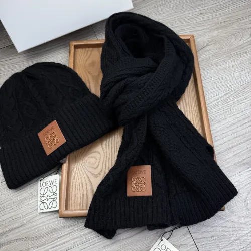 Cheap LOEWE Hat and Scarf Set #1396467 Replica Wholesale [$52.00 USD] [ITEM#1396467] on Replica LOEWE Hat and Scarf and Glove Set