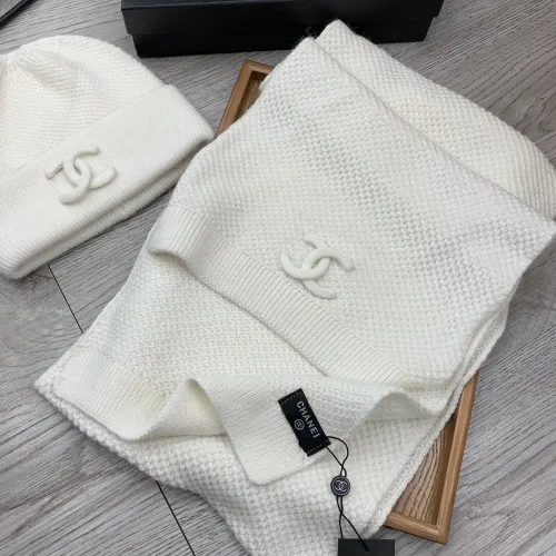Cheap Chanel Hat and Scarf Set #1396468 Replica Wholesale [$60.00 USD] [ITEM#1396468] on Replica Chanel Hat and Scarf and Glove Set