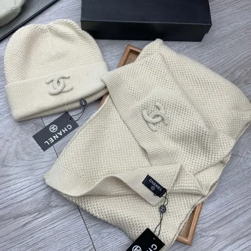 Cheap Chanel Hat and Scarf Set #1396469 Replica Wholesale [$60.00 USD] [ITEM#1396469] on Replica Chanel Hat and Scarf and Glove Set