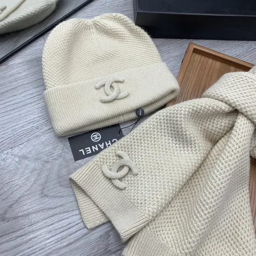 Cheap Chanel Hat and Scarf Set #1396469 Replica Wholesale [$60.00 USD] [ITEM#1396469] on Replica Chanel Hat and Scarf and Glove Set