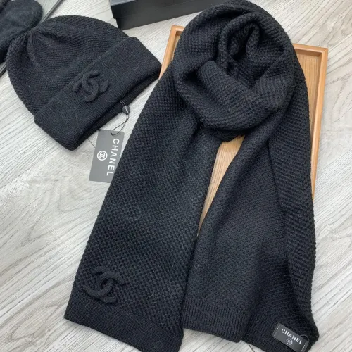 Cheap Chanel Hat and Scarf Set #1396471 Replica Wholesale [$60.00 USD] [ITEM#1396471] on Replica Chanel Hat and Scarf and Glove Set