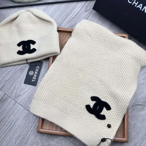 Cheap Chanel Hat and Scarf Set #1396472 Replica Wholesale [$52.00 USD] [ITEM#1396472] on Replica Chanel Hat and Scarf and Glove Set