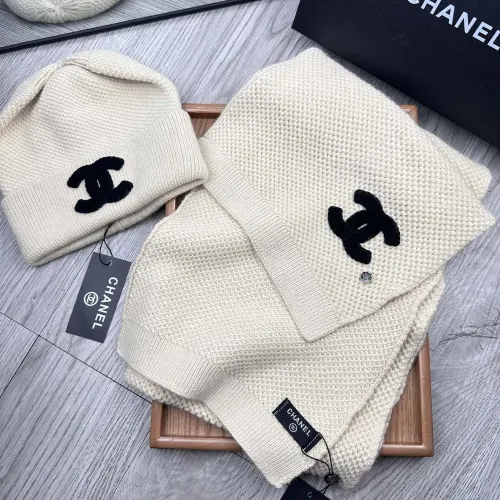 Cheap Chanel Hat and Scarf Set #1396472 Replica Wholesale [$52.00 USD] [ITEM#1396472] on Replica Chanel Hat and Scarf and Glove Set
