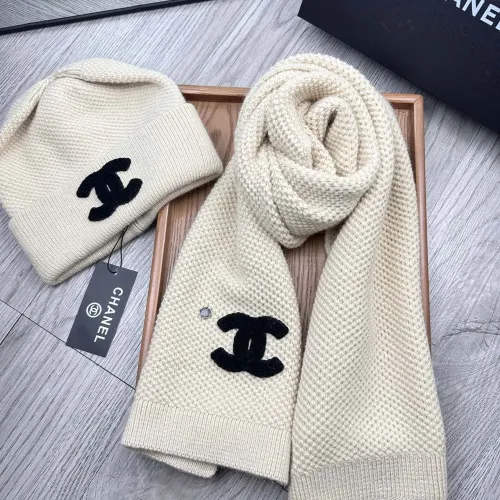 Cheap Chanel Hat and Scarf Set #1396472 Replica Wholesale [$52.00 USD] [ITEM#1396472] on Replica Chanel Hat and Scarf and Glove Set