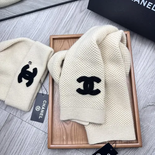 Cheap Chanel Hat and Scarf Set #1396472 Replica Wholesale [$52.00 USD] [ITEM#1396472] on Replica Chanel Hat and Scarf and Glove Set