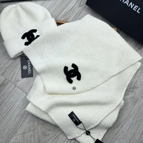 Cheap Chanel Hat and Scarf Set #1396473 Replica Wholesale [$52.00 USD] [ITEM#1396473] on Replica Chanel Hat and Scarf and Glove Set