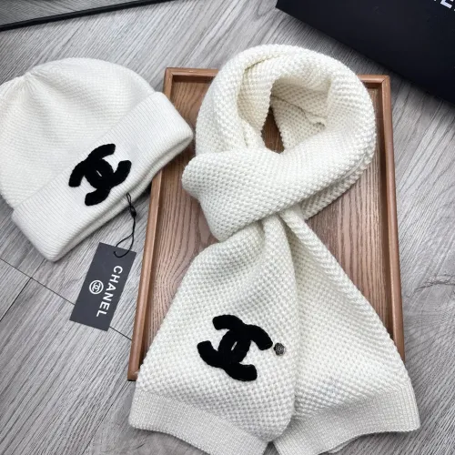 Cheap Chanel Hat and Scarf Set #1396473 Replica Wholesale [$52.00 USD] [ITEM#1396473] on Replica Chanel Hat and Scarf and Glove Set