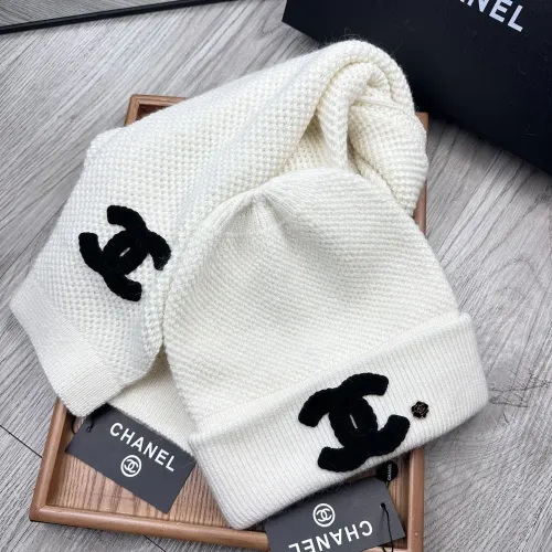 Cheap Chanel Hat and Scarf Set #1396473 Replica Wholesale [$52.00 USD] [ITEM#1396473] on Replica Chanel Hat and Scarf and Glove Set