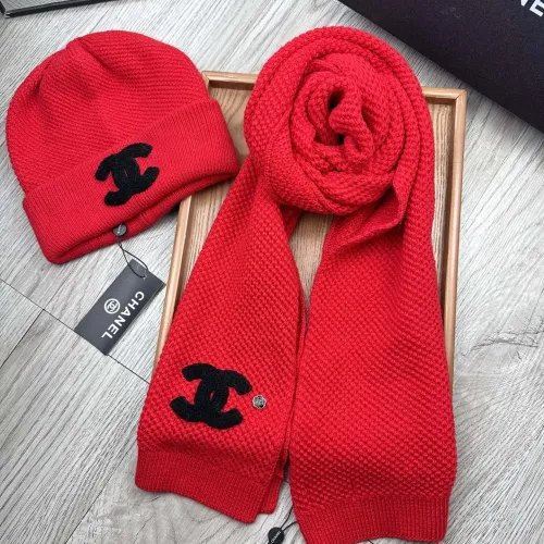 Cheap Chanel Hat and Scarf Set #1396474 Replica Wholesale [$52.00 USD] [ITEM#1396474] on Replica Chanel Hat and Scarf and Glove Set