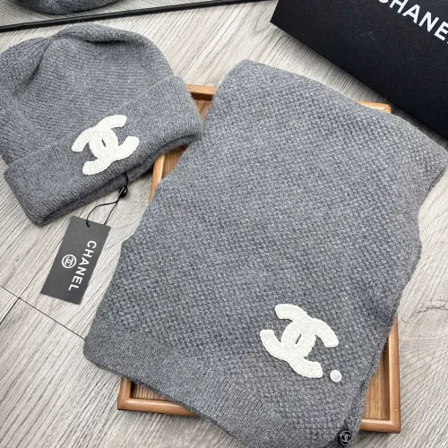 Cheap Chanel Hat and Scarf Set #1396475 Replica Wholesale [$52.00 USD] [ITEM#1396475] on Replica Chanel Hat and Scarf and Glove Set