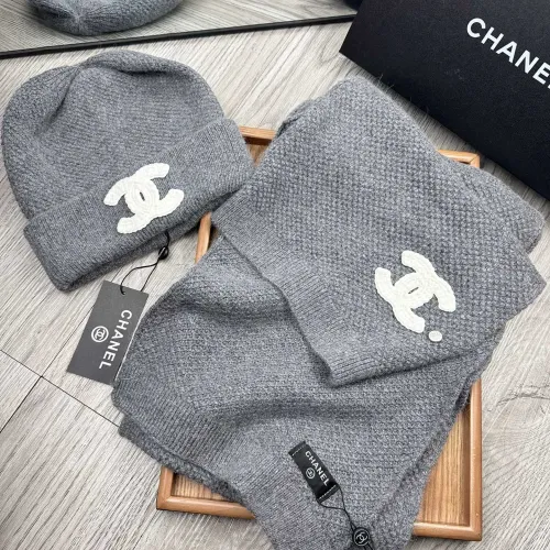 Cheap Chanel Hat and Scarf Set #1396475 Replica Wholesale [$52.00 USD] [ITEM#1396475] on Replica Chanel Hat and Scarf and Glove Set