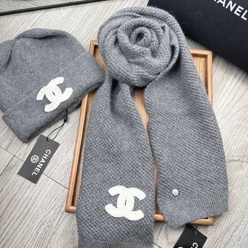 Cheap Chanel Hat and Scarf Set #1396475 Replica Wholesale [$52.00 USD] [ITEM#1396475] on Replica Chanel Hat and Scarf and Glove Set