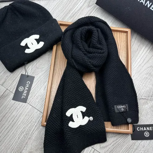 Cheap Chanel Hat and Scarf Set #1396476 Replica Wholesale [$52.00 USD] [ITEM#1396476] on Replica Chanel Hat and Scarf and Glove Set