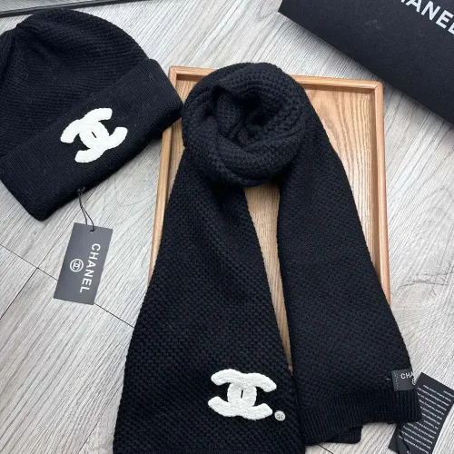 Cheap Chanel Hat and Scarf Set #1396476 Replica Wholesale [$52.00 USD] [ITEM#1396476] on Replica Chanel Hat and Scarf and Glove Set