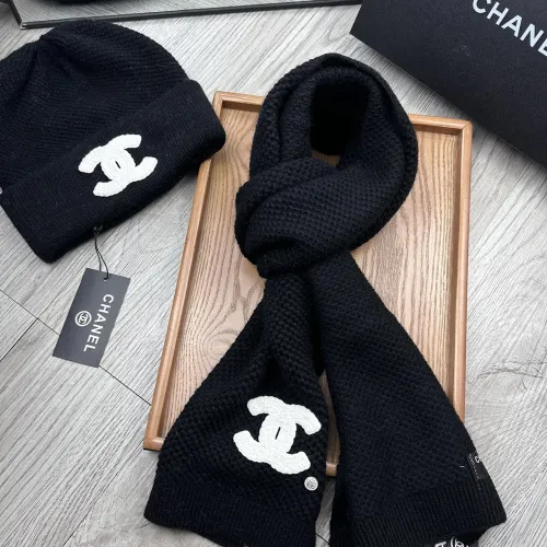 Cheap Chanel Hat and Scarf Set #1396476 Replica Wholesale [$52.00 USD] [ITEM#1396476] on Replica Chanel Hat and Scarf and Glove Set
