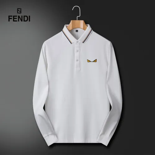 Fendi T-Shirts Long Sleeved For Men #1396503
