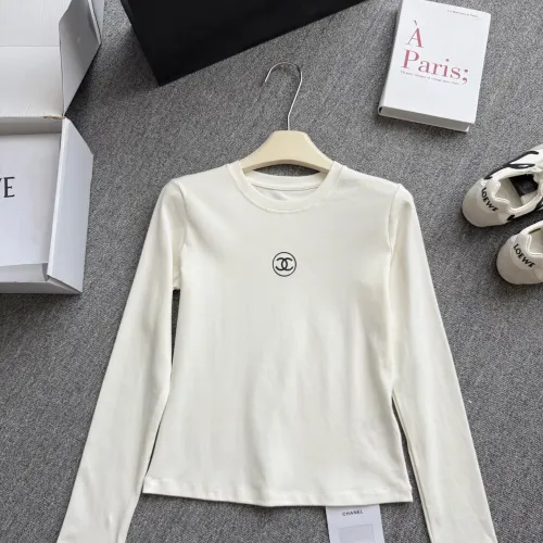 Chanel T-Shirts Long Sleeved For Women #1396529