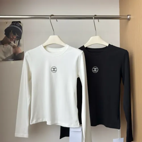 Cheap Chanel T-Shirts Long Sleeved For Women #1396529 Replica Wholesale [$64.00 USD] [ITEM#1396529] on Replica Chanel T-Shirts