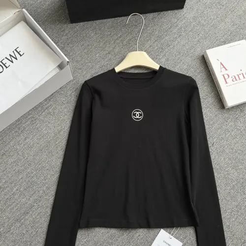 Chanel T-Shirts Long Sleeved For Women #1396530