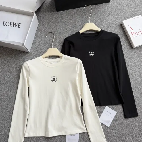 Cheap Chanel T-Shirts Long Sleeved For Women #1396530 Replica Wholesale [$64.00 USD] [ITEM#1396530] on Replica Chanel T-Shirts