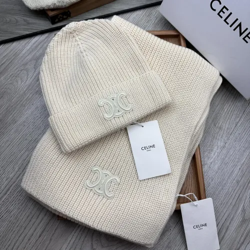 Cheap Celine Hat and Scarf Set #1396533 Replica Wholesale [$76.00 USD] [ITEM#1396533] on Replica Celine Hat and Scarf and Glove Set