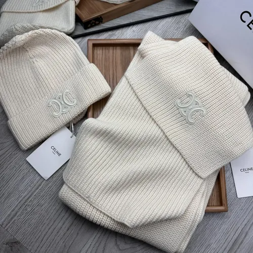 Cheap Celine Hat and Scarf Set #1396533 Replica Wholesale [$76.00 USD] [ITEM#1396533] on Replica Celine Hat and Scarf and Glove Set