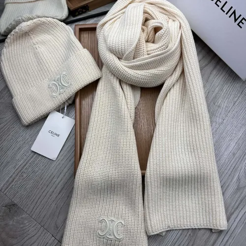 Cheap Celine Hat and Scarf Set #1396533 Replica Wholesale [$76.00 USD] [ITEM#1396533] on Replica Celine Hat and Scarf and Glove Set