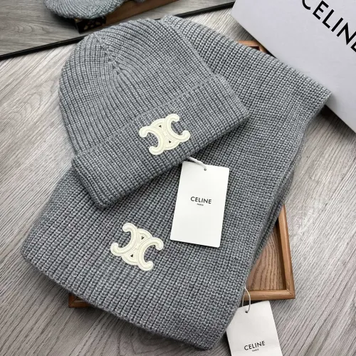 Cheap Celine Hat and Scarf Set #1396536 Replica Wholesale [$76.00 USD] [ITEM#1396536] on Replica Celine Hat and Scarf and Glove Set