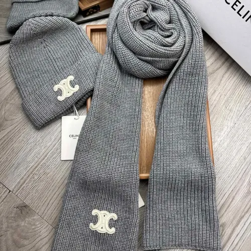 Cheap Celine Hat and Scarf Set #1396536 Replica Wholesale [$76.00 USD] [ITEM#1396536] on Replica Celine Hat and Scarf and Glove Set