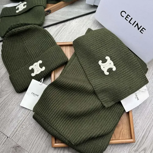 Cheap Celine Hat and Scarf Set #1396537 Replica Wholesale [$76.00 USD] [ITEM#1396537] on Replica Celine Hat and Scarf and Glove Set