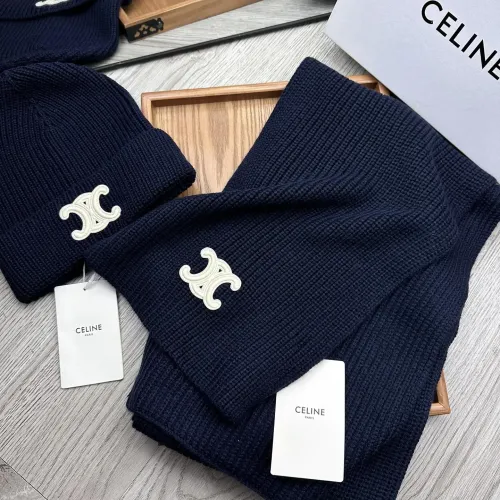 Cheap Celine Hat and Scarf Set #1396540 Replica Wholesale [$76.00 USD] [ITEM#1396540] on Replica Celine Hat and Scarf and Glove Set