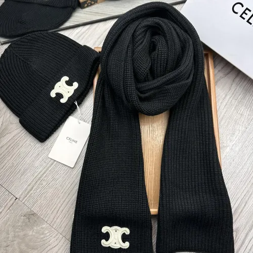 Cheap Celine Hat and Scarf Set #1396541 Replica Wholesale [$76.00 USD] [ITEM#1396541] on Replica Celine Hat and Scarf and Glove Set