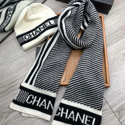 Cheap Chanel Hat and Scarf Set #1396542 Replica Wholesale [$52.00 USD] [ITEM#1396542] on Replica Chanel Hat and Scarf and Glove Set