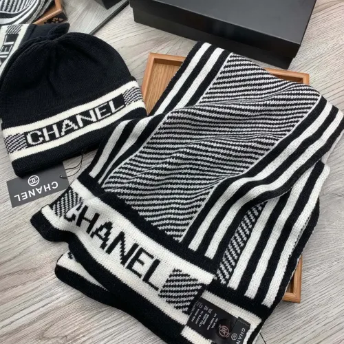 Cheap Chanel Hat and Scarf Set #1396543 Replica Wholesale [$52.00 USD] [ITEM#1396543] on Replica Chanel Hat and Scarf and Glove Set