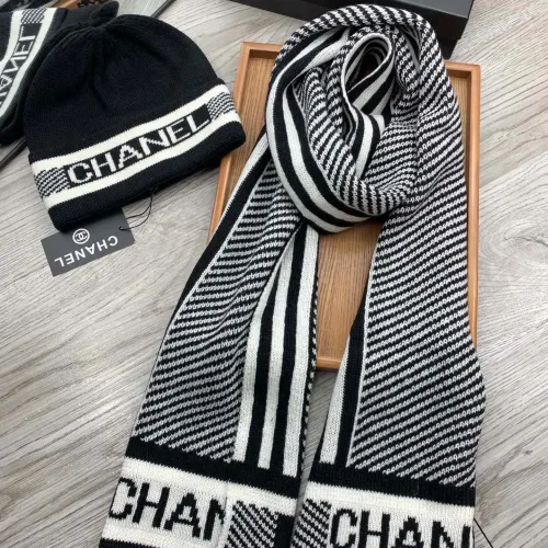 Cheap Chanel Hat and Scarf Set #1396543 Replica Wholesale [$52.00 USD] [ITEM#1396543] on Replica Chanel Hat and Scarf and Glove Set