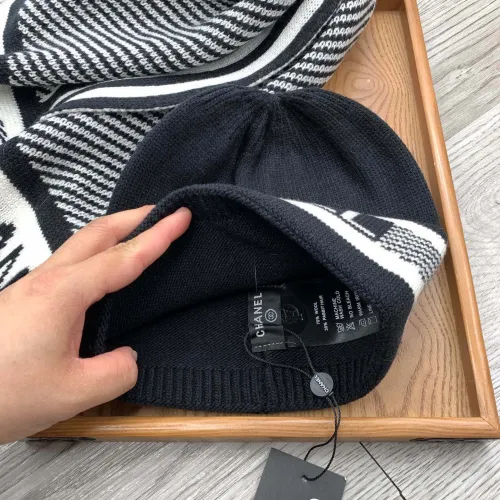 Cheap Chanel Hat and Scarf Set #1396543 Replica Wholesale [$52.00 USD] [ITEM#1396543] on Replica Chanel Hat and Scarf and Glove Set