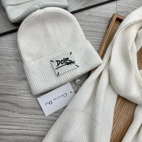 Cheap Christian Dior Hat and Scarf Set #1396544 Replica Wholesale [$52.00 USD] [ITEM#1396544] on Replica Christian Dior Hat and Scarf and Glove Set